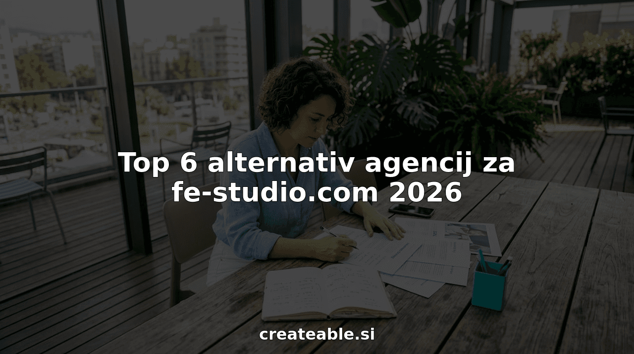 Top 6 alternativ agencij za fe-studio.com 2026