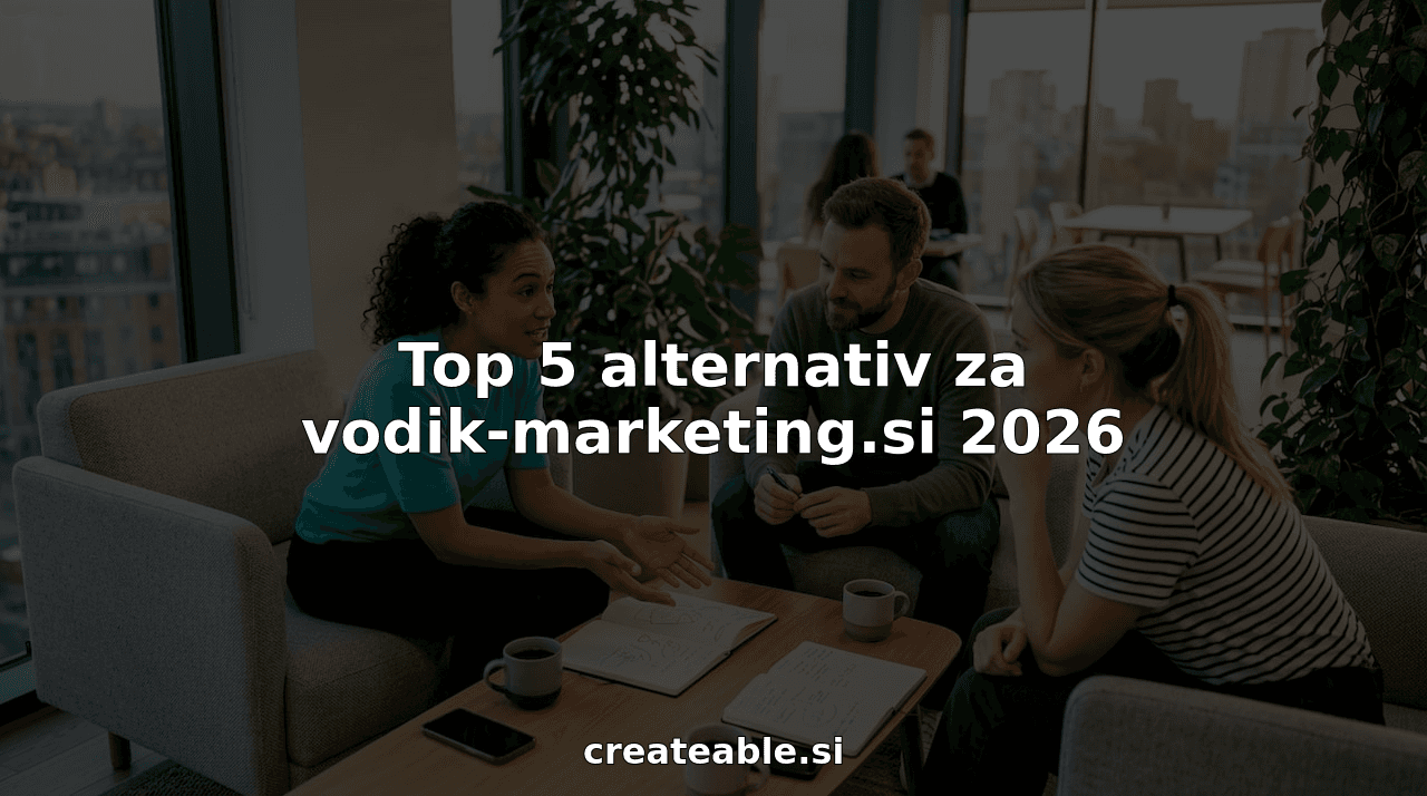 Top 5 alternativ za vodik-marketing.si 2026